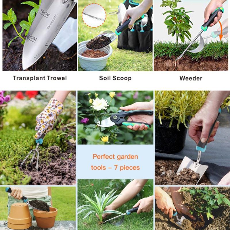 Garden hand tool set function