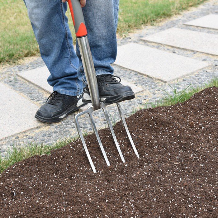 lightweight  fork and spade