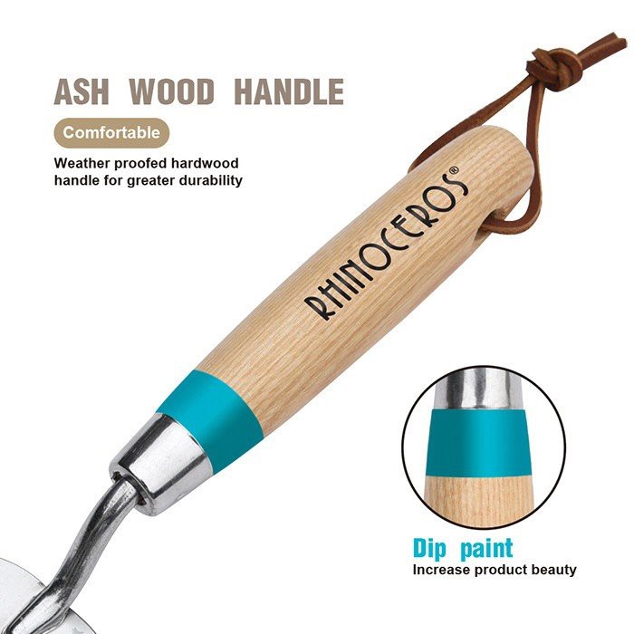 wooden handle garden tool