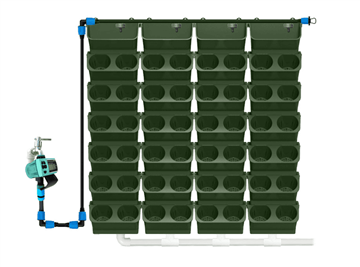 Γλάστρα που απορροφά το νερό