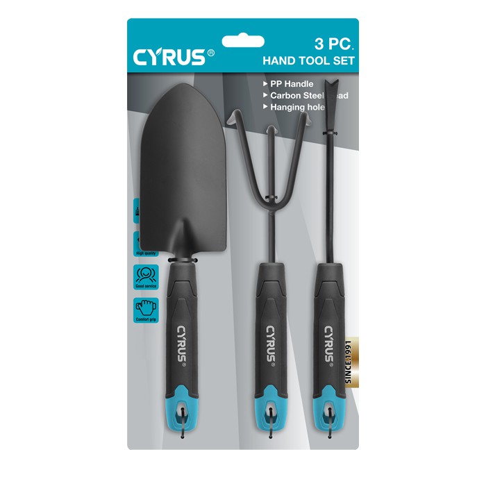 Σετ εργαλείων χειρός κήπου Carbon Steel