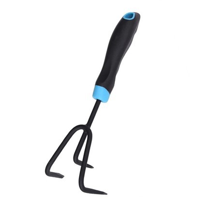 3 Tines Black Carbon Steel Cultivator